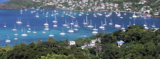 Vacaciones en velero en el Caribe